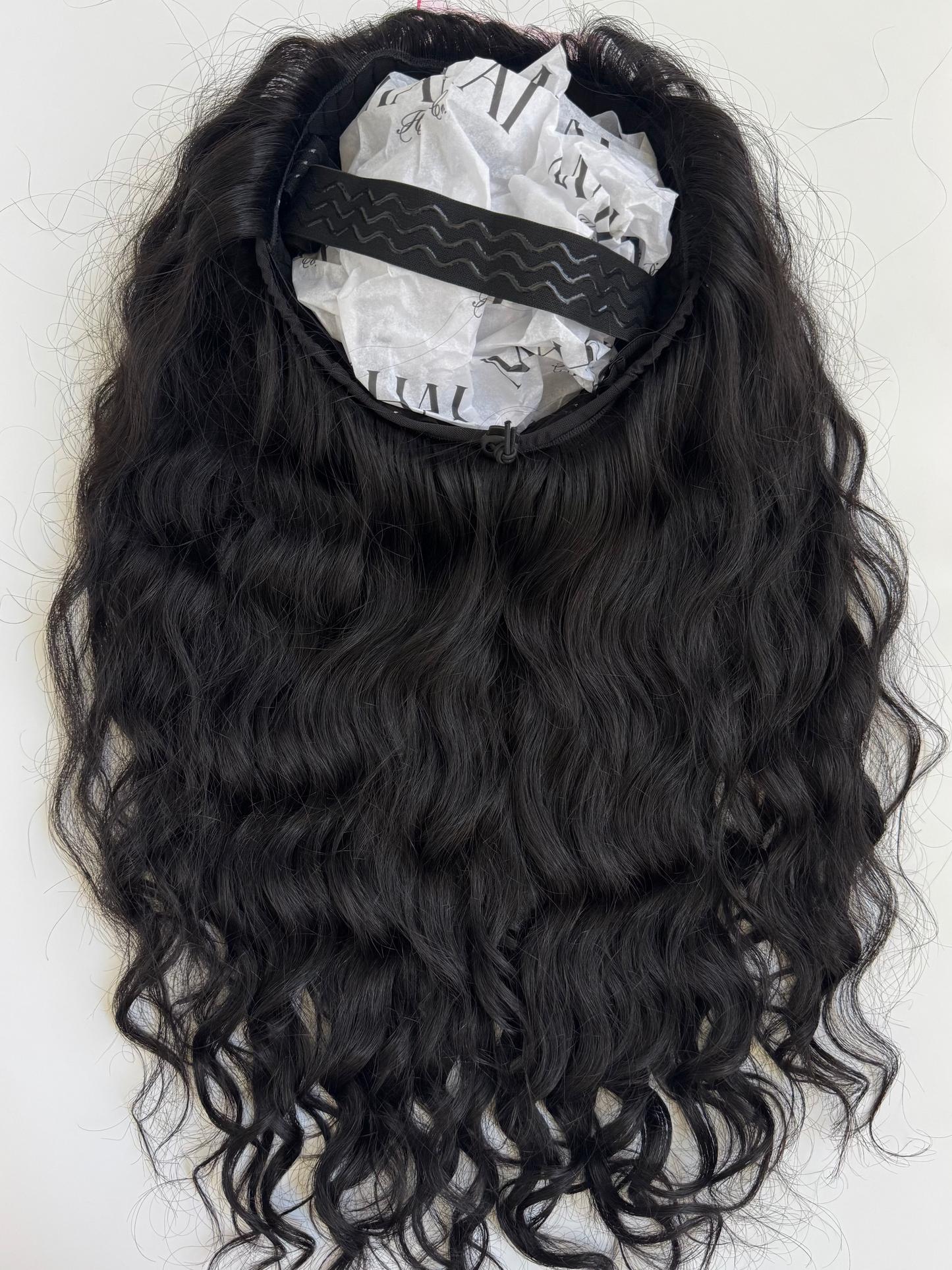 Raw Indian Wavy Half Wig (Please Read Description)